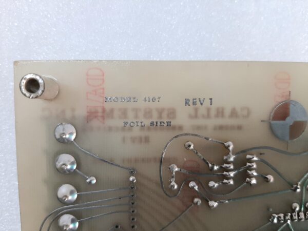 CARLL SYSTEMS 4107 ENCODER RECEIVER CARD REV 1