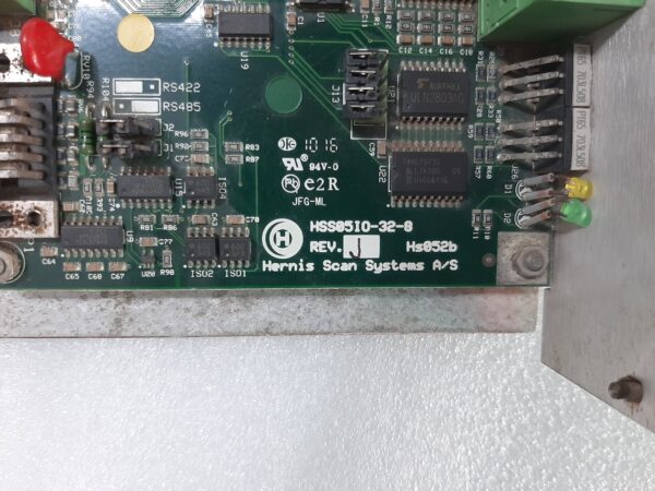 HERNIS SCAN SYSTEMS HSS05IO-32-8 REV. J MULTICOM PCB CARD HSS05