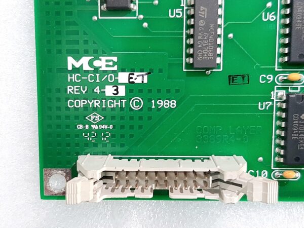 MCE ELEVATOR HC-CI/0-E.T REV 4-3 MOTION CONTROL BOARD