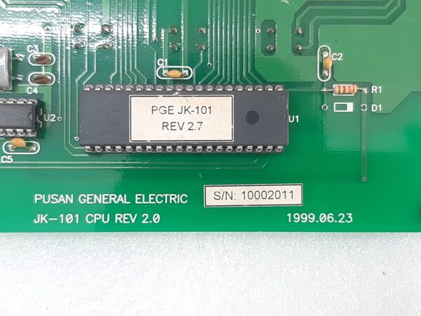 PUSAN JK-101 CPU CARD REV 2.0