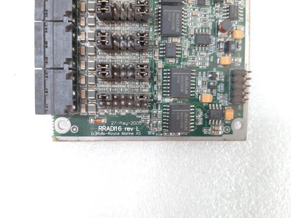 ROLLS-ROYCE MARINE RRADI16 REV.L INTERFACE CARD