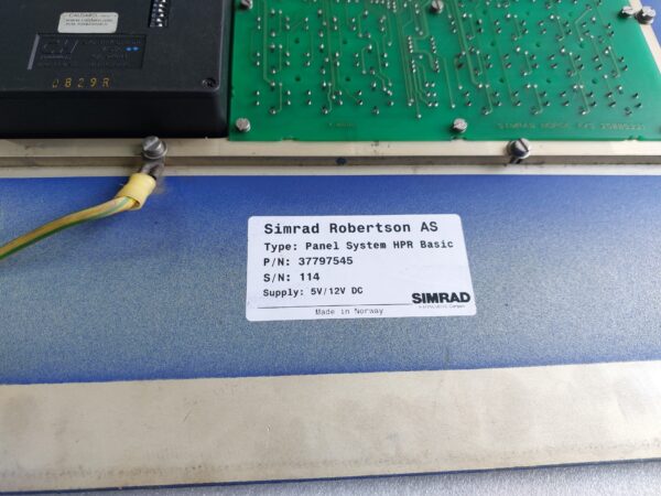 SIMRAD PANEL SYSTEM HPR BASIC 37797545 5V/12V DC