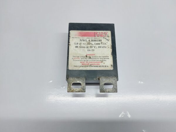 NWL R00180 CAPACITOR 1.0UF+-10% 1400VDC - Image 5