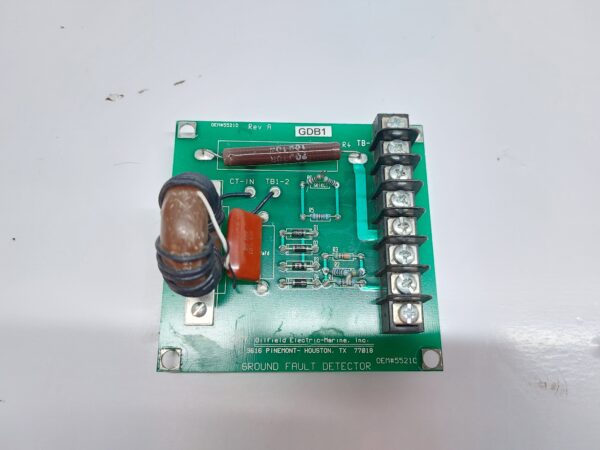 OILFIELD ELECTRONIC 5521D 5521C GROUND FAULT DETECTOR 5521D REV A
