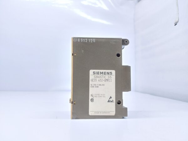 SIEMENS SIMATIC S5 6ES5 452-8MR11 RELAY OUTPUT MODULE