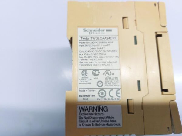 SCHNEIDER ELECTRIC TWIDO TWDLCAA24DRF BASE UNIT