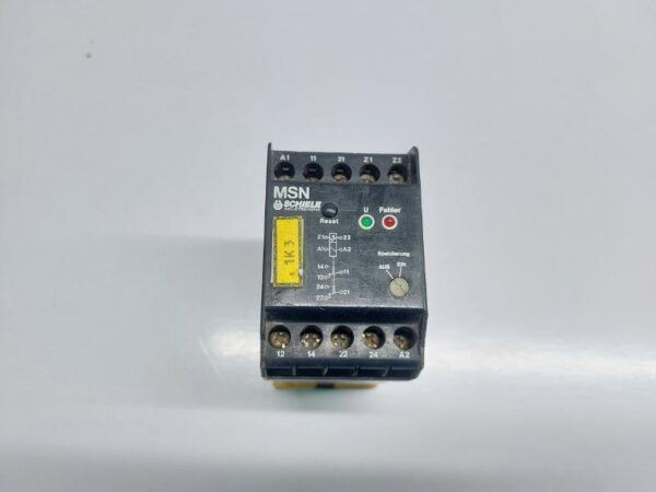 SCHIELE MSN MOTOR PROTECTION RELAY