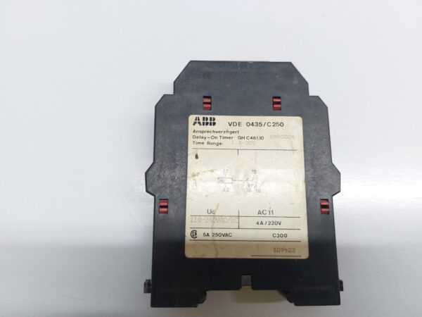 ABB C461.13 DELAY ON TIMER