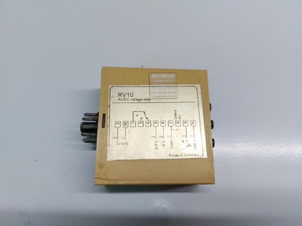 C-MAC RV10-1-4-012 AC/DC VOLTAGE RELAY