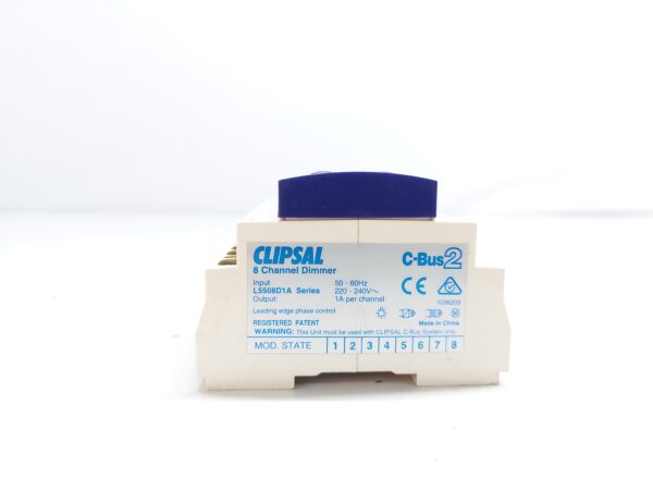 CLIPSAL L5508D1A 8 CHANNEL DIMMER 200MA POWER SUPPLY INCLUDED