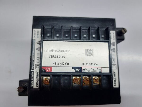 CONZERV DM1210 SINGLE PHASE VOLTMETER - Image 8