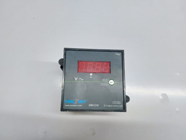 CONZERV DM1210 SINGLE PHASE VOLTMETER