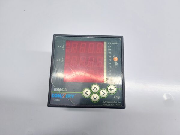 CONZERV EM6433 DIGITAL ELECTRICAL POWER & ENERGY METER