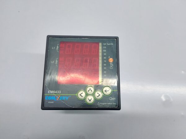 CONZERV EM6433 DIGITAL ELECTRICAL POWER & ENERGY METER