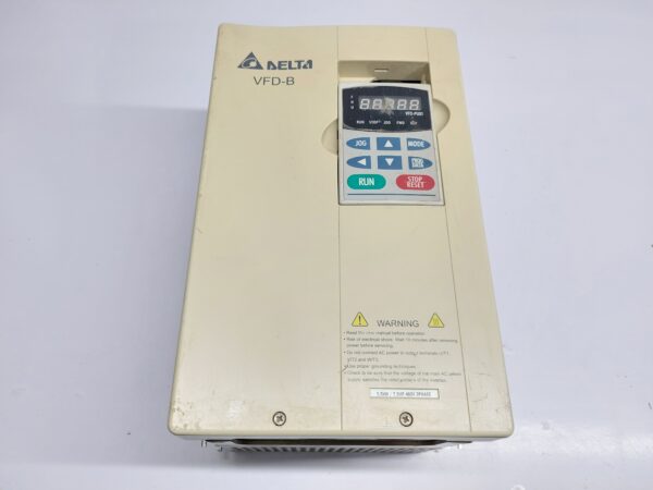 DELTA VFD-B VFD055B43A INVERTER DRIVE 5.5KW/7.5HP 460V 3PHASE - Image 2