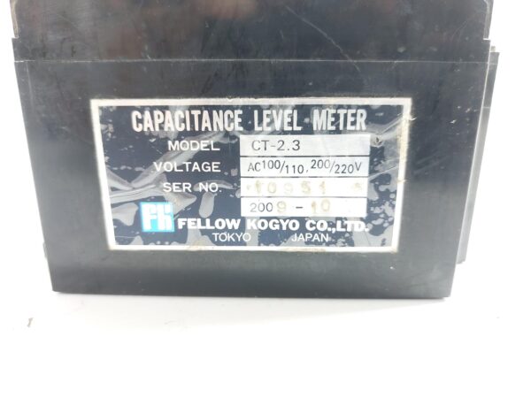 FELLOW-KOGYO CT-2.3 CAPACITANCE LEVEL CONTROLLER
