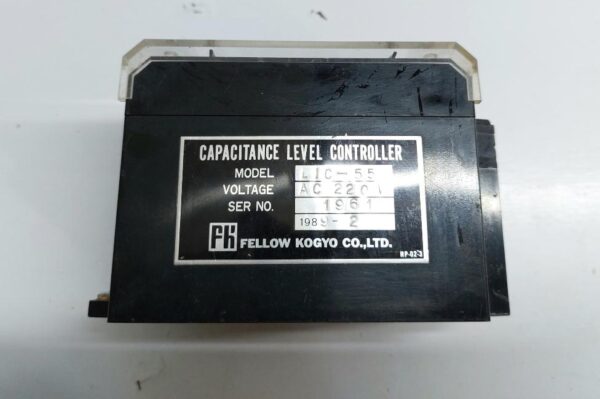 FELLOW KOGYO LIC-55 CAPACITANCE LEVEL CONTROLLER