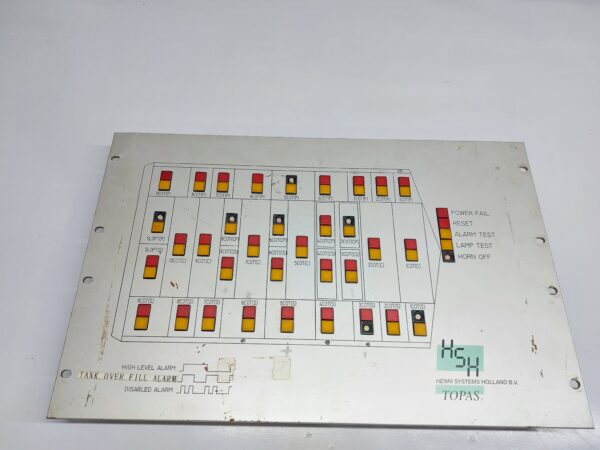 HENRI SYSTEMS HOLLAND TOPAS HIGH LEVEL ALARM PANEL