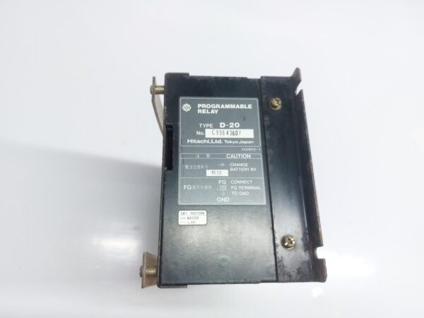 HITACHI HIZAC D-20 PROGRAMMABLE RELAY