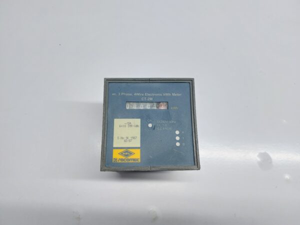 HPL SOCOMEC CT-2M AC, 3 PHASE, 4 WIRE ELECTRONIC KWH METER