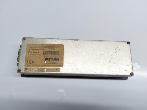 JETTER LCD34 PROCESS PLC DISPLAY REVISION: A