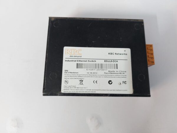 KBC ESUL5-DCA INDUSTRIAL ETHERNET SWITCH