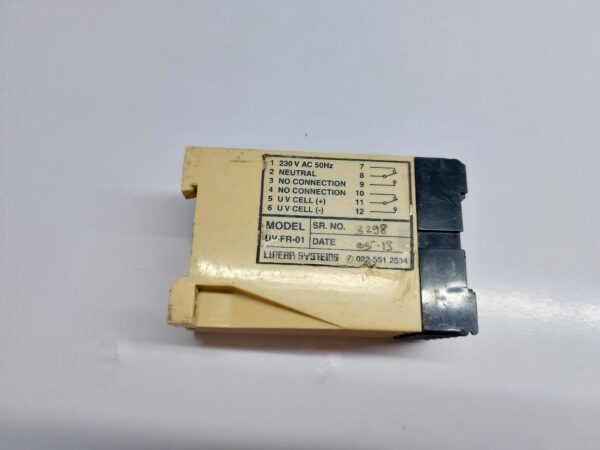 LINEAR SYSTEMS UV-FR-01 UV FLAME RELAY