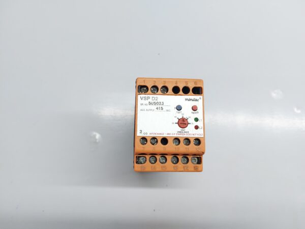 MINILEC VSP D2 PHASE FAILURE RELAY - Image 3