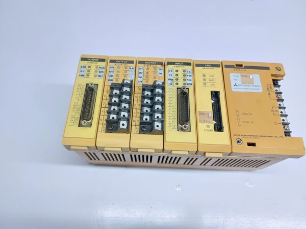 MITSUBISHI/KOYO FSH-10 PLC MODULAR RACK E-01B-4130 SR-20-4128 E-31N-4132 E-01T-4157 E-01T-4131