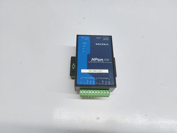 MOXA NPORT 5232I ISOLATED INDUSTRIAL RS-422/485 DEVICE SERVER