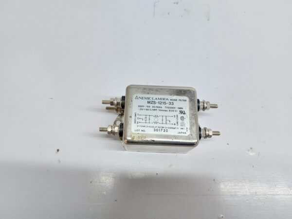 NEMIC-LAMBDA MZS-1215-33 NOISE FILTER - Image 2