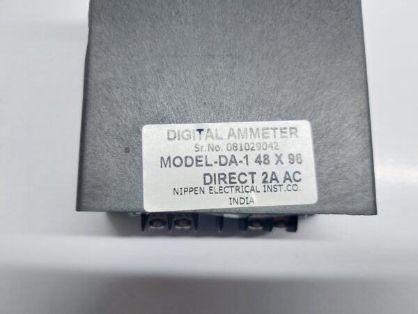 NIPPEN DA-1 48X96 DIGITAL AMMETER