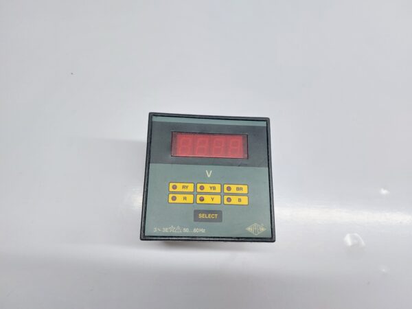 NIPPEN LINE 3 PHASE VOLTMETER WITH SELECTOR