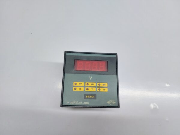 NIPPEN LINE 3 PHASE VOLTMETER WITH SELECTOR