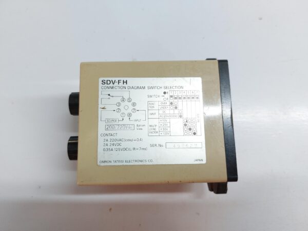 OMRON SDV-FH7 VOLTAGE SENSOR