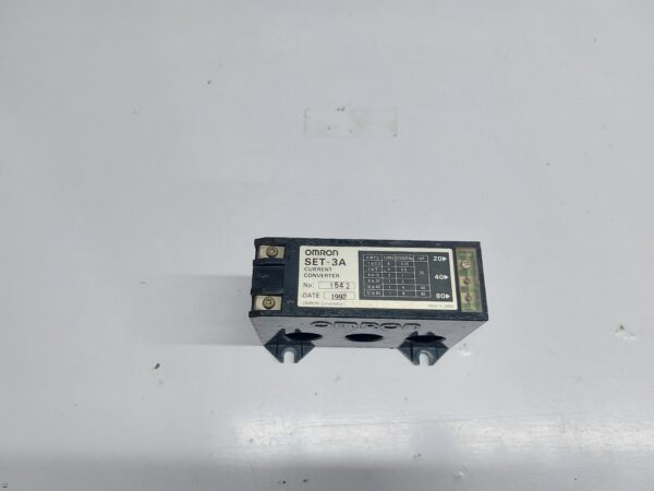 OMRON SET-3A CURRENT CONVERTER