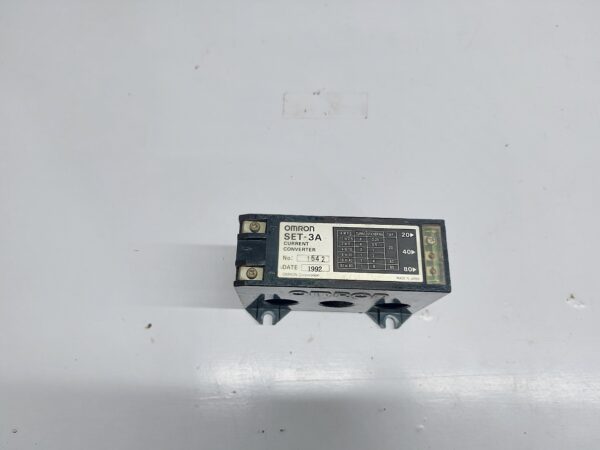 OMRON SET-3A CURRENT CONVERTER