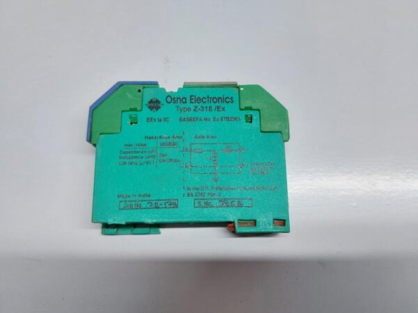 OSNA ELECTRONICS Z-318/EX SAFETY RELAY