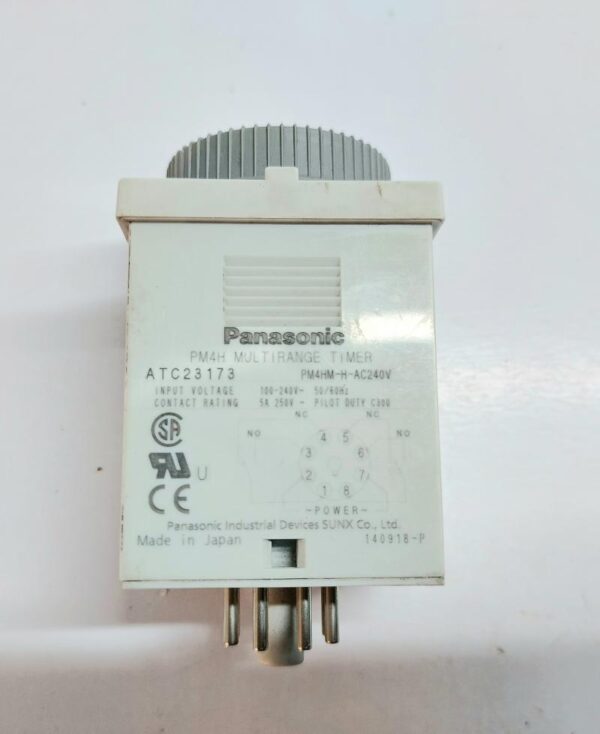 PANASONIC PM4HM-H-AC240V MULTIRANGE TIMER ATC23173