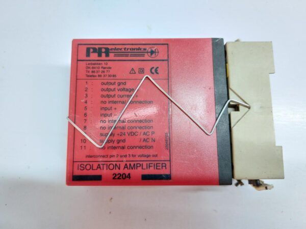 PR ELECTRONICS 2204 B2D ISOLATION AMPLIFIER