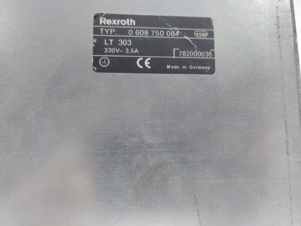 REXROTH LT303 SERVO CONTROLLER 0 608 750 084 - Image 8