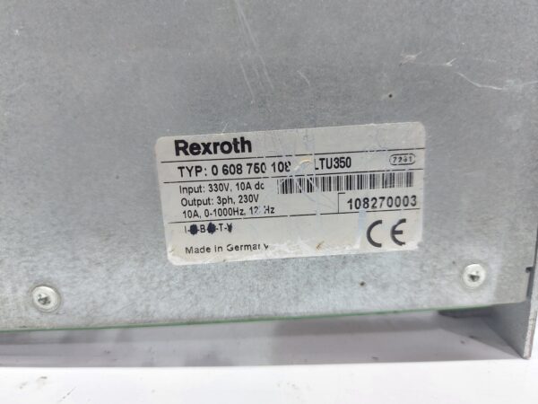 REXROTH LTU350 SERVO AMPLIFIER MODULE 0 608 750 108 - Image 7