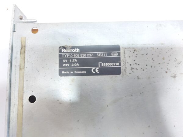 REXROTH SE311 0 608 830 237 TIGHTENING CONTROLLER