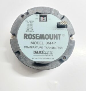 ROSEMOUNT HART 3144P 03144-1133-0001 REV. AB TEMPERATURE TRANSMITTER