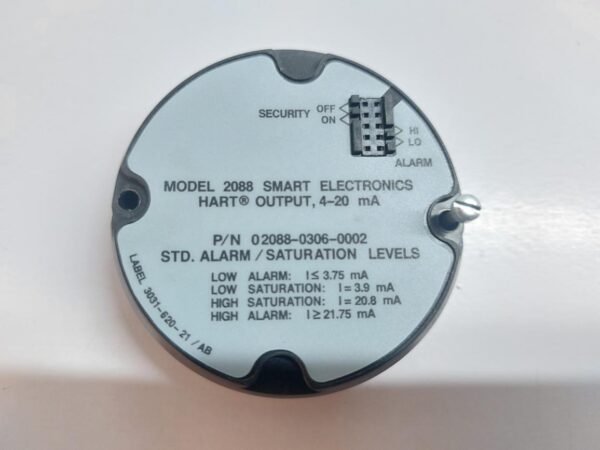 ROSEMOUNT MODEL 2088 TRANSMITTER 02088-0306-0002