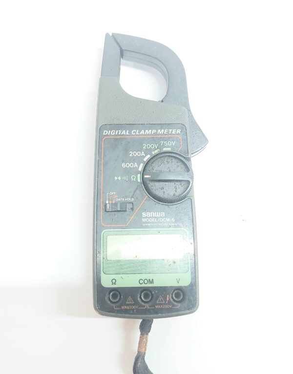 SANWA DCM-6 DIGITAL CLAMP METER