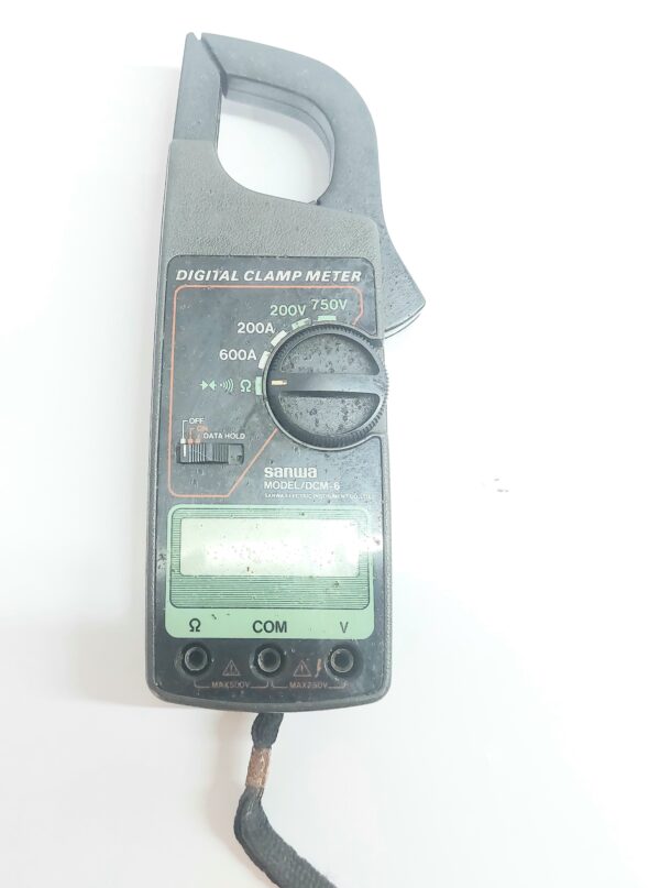 SANWA DCM-6 DIGITAL CLAMP METER - Image 2