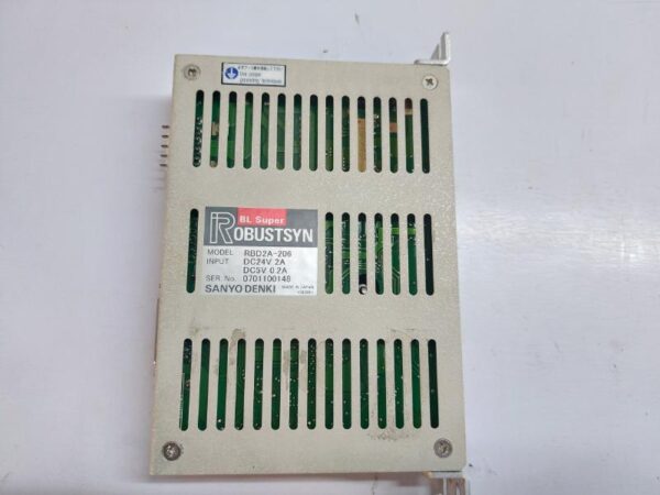 SANYO DENKI RBD2A-206 SERVO DRIVE UNIT