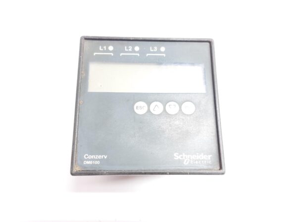 SCHNEIDER ELECTRIC CONZERV DM6100 DIGITAL POWER METER