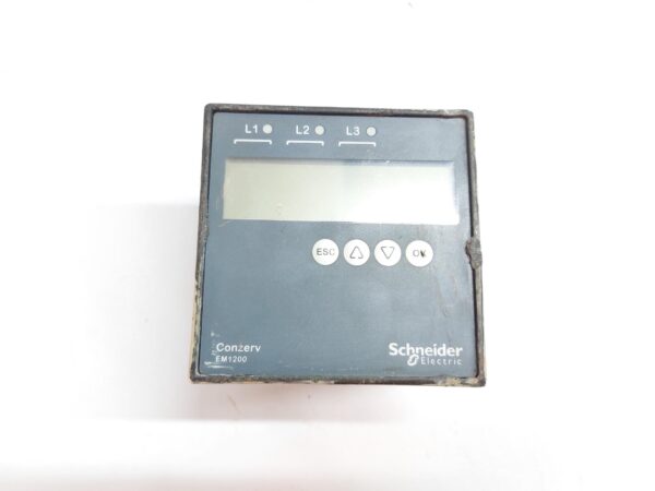 SCHNEIDER ELECTRIC CONZERV EM1200 DIGITAL POWER & ENERGY METER